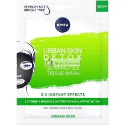 Nivea Urban Skin Detox Tkaninová Maska