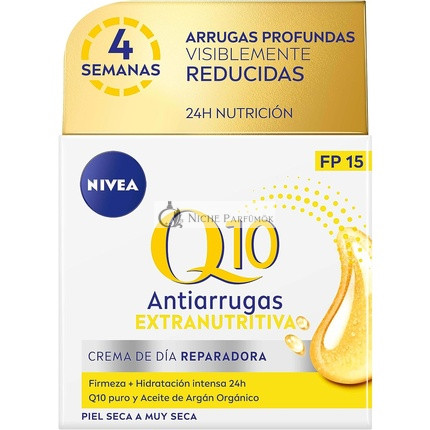 Nivea Q10 Power Proti vráskam Extra výživný SPF15, 50ml