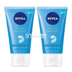   Nivea Essentials Osviežujúci čistiaci gél pre normálnu pleť, 150 ml