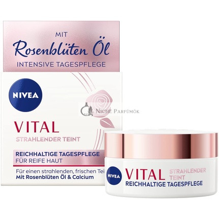 NIVEA VITAL Ožarujúca pleťová starostlivosť pre zrelú pleť, 50ml
