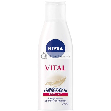 NIVEA VITAL Výživné čistiace mlieko, 200ml