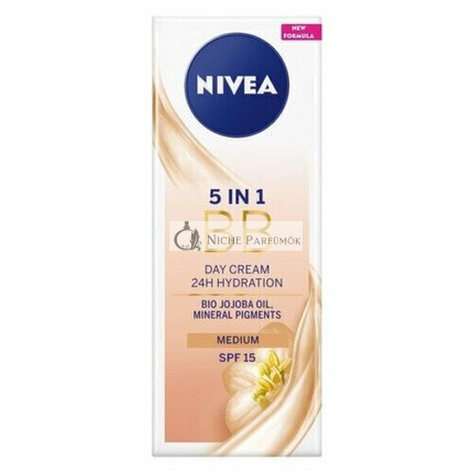 Nivea Essentials BB Krém Stredná SPF15, 50ml