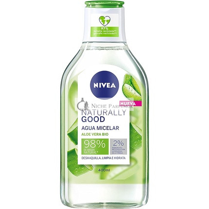 Nivea Naturally Good Micelárna voda, 400ml