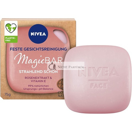 Nivea MagicBar Žiarivá Krása Pevný Čistiaci Prostriedok, 75g