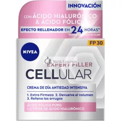   CELLULAR FILLER Hyalurónová a Kyselina listová Denný Krém SPF30, 50ml