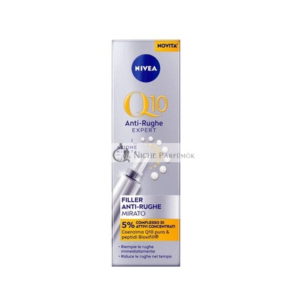 NIVEA Q10 Anti-Wrinkle Expert Sérum Filler, 15ml s Koenzýmom Q10 na Tvár a Očné Okolie