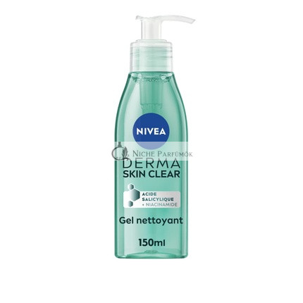 Nivea Derma Active Skin Clear Umývací gél a čistiaci gél, 150ml