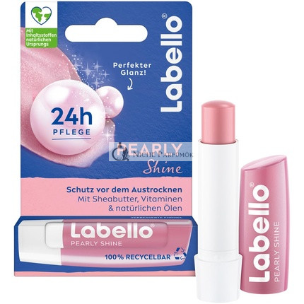 Labello Perlový Balzam na Rty s Leskom a 24-hodinovou Hydratáciou 4,8g