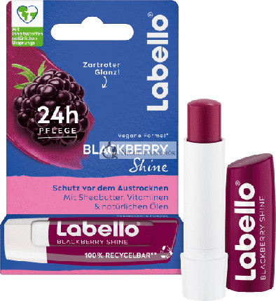 Labello Balzam na pery černicový lesk - 48 gramov