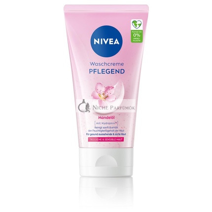 NIVEA Výživný čistiaci gél na tvár s mandľovým olejom, 150ml