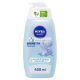 Nivea Baby Delikátne kúpanie 450ml - Jemný a zvlhčujúci detský čistiaci prostriedok