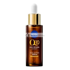   NIVEA Q10 Dvojitý účinok sérum 30ml - Spevňujúce anti-aging pleťové sérum na zníženie hlbokých vrások