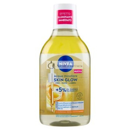 Nivea Skin Glow Micelárna Voda Pre Matnú A Citlivú Pokožku, 400 ml
