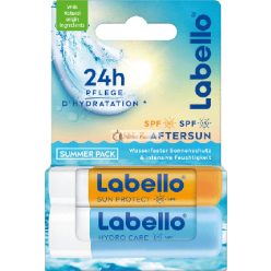   Labello Balzam na pery s ochranným faktorom Hydro Aftersun Letná mix súprava - 2 X 48 g