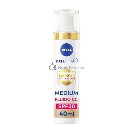 NIVEA Luminous 630 Anti-Spots 3-in-1 CC Fluid SPF30 Stredné