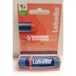 Labello Caring Beauty 3 v 1 balzam na pery a líca - Korál