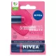 Nivea Caring Beauty 3 v 1 Ošetrujúci Balzam na Pery Ružový - 48g