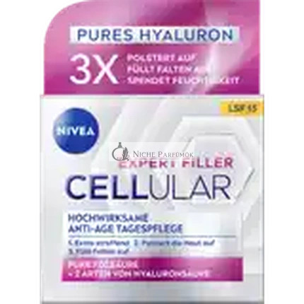 Nivea Cellular Expert Filler Vysoko Účinný Anti-Aging Denný Krém Spf 15, 1000ml