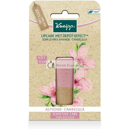 Kneipp Mandľový Candelilla Starostlivosť o citlivé pery 4.7g