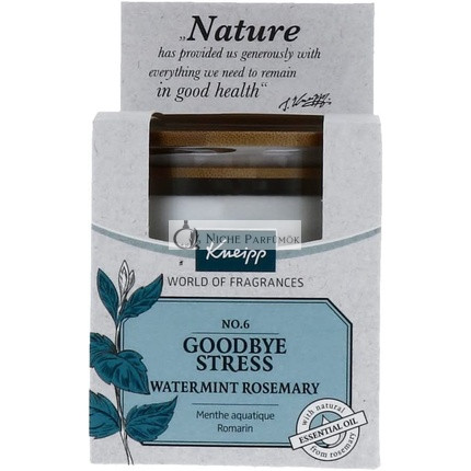 Kneipp Domáce vône č.6 Zbohom stres, sviečka, 145g