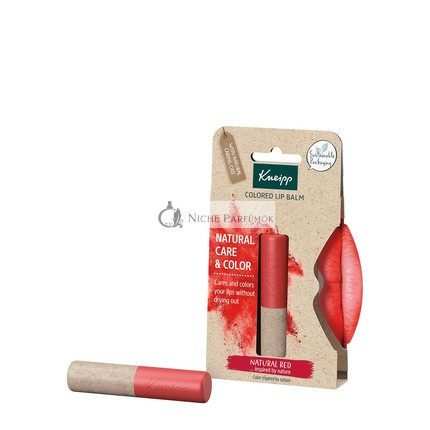 Kneipp Balzam na Pery s Prírodnou Farbou, Dlhodobý, Vegánsky, 100% Prírodný Pôvod 3.5g