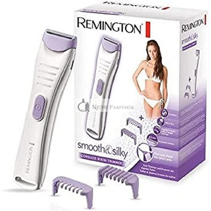 Remington Smooth & Silky Dámsky Telo a Bikiny Trimmer Vodotesný s 2 Strážcami