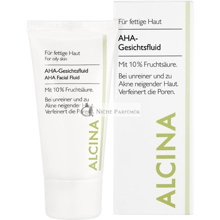 Alcina F/M AHA Pleťová emulzia 10%, 50ml