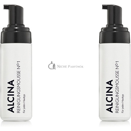 ALCINA N°1 Čistiaca Pena 150ml - Jemné a Dôkladné Čistenie Pleti s Miernym Tenzičným Systémom a Hydratačným Komplexom