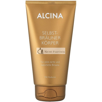ALCINA Samoopaľovacie Telové Mlieko s Kyselinou Hyalurónovou, 150ml