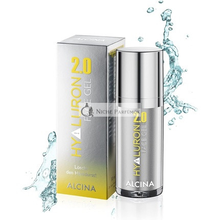 ALCINA Hyaluron 2.0 Gél na tvár s hyalurónovou kyselinou, 30 ml