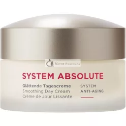   Annemarie Borlind System Absolute Hladící Denný Krém - Aktivuje Produkciu Kolagénu a Elastínu - Ideálna Základná Smotana s Krémovou Bohatou Textúrou, 50ml