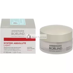   Annemarie Borlind Systém Absolút Regenerujúci Nočný Krém Ľahký, 50ml
