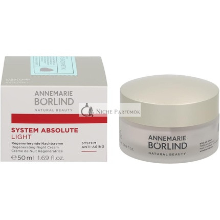 Annemarie Borlind Systém Absolút Regenerujúci Nočný Krém Ľahký, 50ml