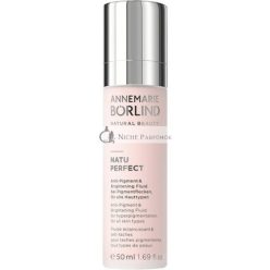   Annemarie Borlind NatuPerfect Anti-Pigmentový a Rozjasňujúci Fluid 50ml - Pre Rovnomernú a Žiarivú Pokožku - Vegán