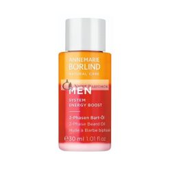   Annemarie Borlind Mužský 2-fázový olej na bradu 30ml - Energizujúci, Posilňujúci a Vyživujúci pre Všetky Typy Pleti