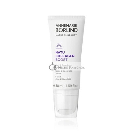 Annemarie Borlind Natu Kolagénové Sérum na Krk a Dekolt Lifting, Hladký, Výživný B skincare, 50 ml