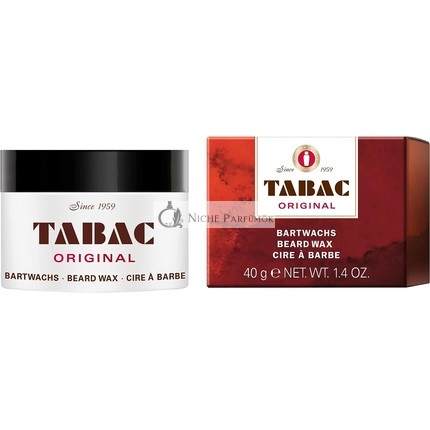 Tabac Original vosk na bradu s nezameniteľnou vôňou Tabac Original - jemná starostlivosť o bradu/pokožku - optimálne tvarovanie - 40g