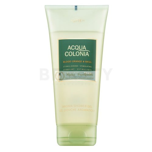 4711 Acqua Colonia Blood Orange & Basil sprchový gél unisex 200 ml