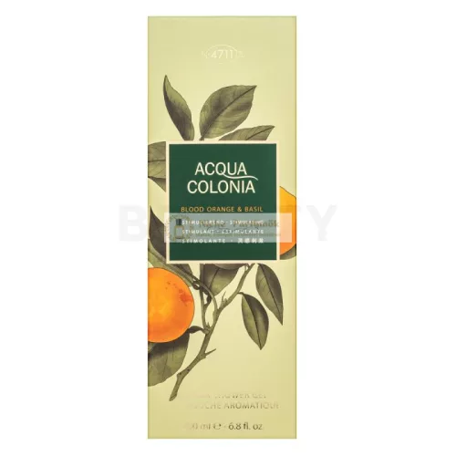 4711 Acqua Colonia Blood Orange & Basil sprchový gél unisex 200 ml