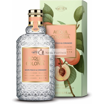 ACQUA COLONIA Biela Broskyňa a Koriander Eau de Cologne, 50 ml