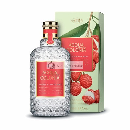 4711 Acqua Colonia Lychee & White Mint kolínska voda unisex 170 ml