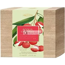   4711 Acqua Colonia Lychee & White Mint 2-dielna darčeková sada: Eau De Cologne 50ml - Sprchový gél 75ml