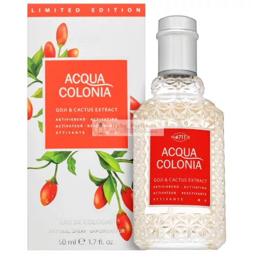 4711 Acqua Colonia Goji & Cactus kolínska voda unisex 50 ml