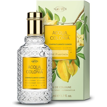 4711 Acqua Colonia Starfruit & White Flowers kolínska voda unisex 50 ml