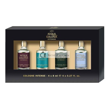 Acqua Colonia 4711 Intenzív Miniatúra Sada 4 Kusy
