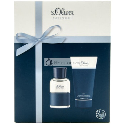 s.Oliver SO PURE MAN Darčeková sada 30ml EdT a 75ml Sprchový gél