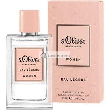s.Oliver Black Label Dámska Eau Légére Eau de Toilette, 30 ml