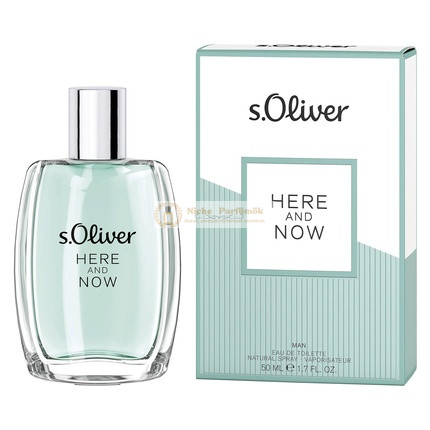 S.Oliver Here And Now Pán Eau De Toilette - Korenené Teplé Mužské