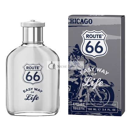 Route 66 Easy Way Of Life Ženy | Eau De Toilette - Viac Aromatická, Korenená Vôňa, 50 ml