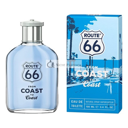 Route 66 Od pobrežia k pobrežiu | Eau De Toilette - Sviežejší, športovejší